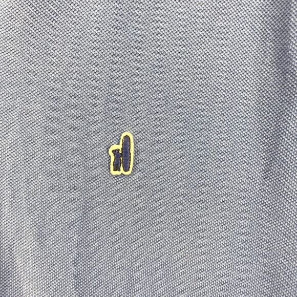 johnnie-O Hangin' Out Cotton Short‎ Sleeve Polo Blue Color Mens Size L - Picture 4 of 10